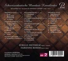 Sybille Diethelm - Schweizerdeutsche Mundart-Kunst-Lieder auf Gedichte von Meinrad Lienert, CD