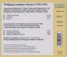 Wolfgang Amadeus Mozart (1756-1791): Sinfonia Concertante KV 364, CD