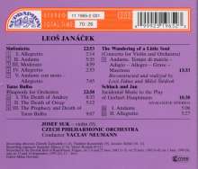 Leos Janacek (1854-1928): Violinkonzert "Wanderung einer Seele", CD