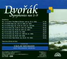 Antonin Dvorak (1841-1904): Symphonien Nr.1-9, 6 CDs
