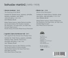 Bohuslav Martinu (1890-1959): Das Manifest der Brünnlein (The Opening of the Wells H.354), CD