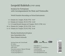Leopold Kozeluch (1747-1818): Sonaten für Hammerklavier,Flöte &amp; Cello, CD