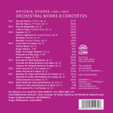 Antonin Dvorak (1841-1904): Antonin Dvorak - Orchesterwerke &amp; Konzerte, 8 CDs