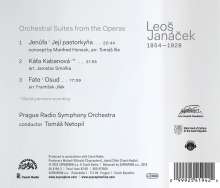 Leos Janacek (1854-1928): Orchestersuiten aus Opern, CD