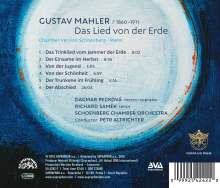 Gustav Mahler (1860-1911): Das Lied von der Erde (Kammermusikfassung von Schoenberg/Riehn), CD