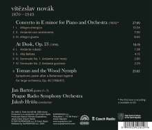 Vitezlav Novak (1870-1949): Klavierkonzert e-moll, CD