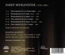 Josef Myslivecek (1737-1781): Oboenquintette Nr.1-3, CD