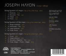 Joseph Haydn (1732-1809): Streichquartette Nr.29,38,57 (opp.17 Nr.5, 33 Nr.2, 54 Nr.2), CD