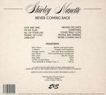 Shirley Nanette: Never Coming Back, CD