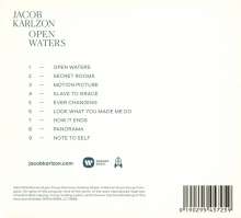 Jacob Karlzon (geb. 1970): Open Waters, CD