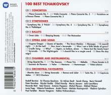 Peter Iljitsch Tschaikowsky (1840-1893): 100 Best Tschaikowsky, 6 CDs