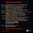 Sergiu Celibidache - The Munich Years, 49 CDs