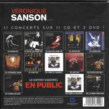 Véronique Sanson: En Public (Live), 11 CDs und 2 DVDs