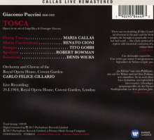 Giacomo Puccini (1858-1924): Tosca (Remastered Live Recording London 24.01.1964), 2 CDs