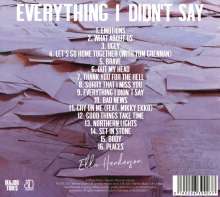 Ella Henderson: Everything I Didn't Say, CD