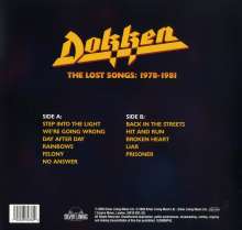 Dokken: The Lost Songs: 1978-1981, LP