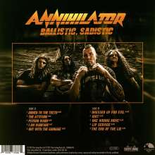 Annihilator: Ballistic, Sadistic (Translucent Amber Vinyl), LP