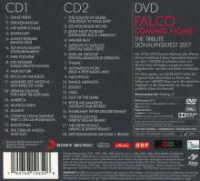 Falco: Falco 60 (Deluxe Edition), 2 CDs und 1 DVD