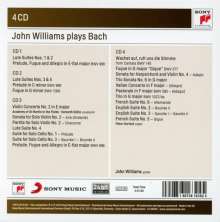John Williams plays Bach, 4 CDs