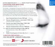 Christoph Pregardien - Cantatas for Baritone, CD