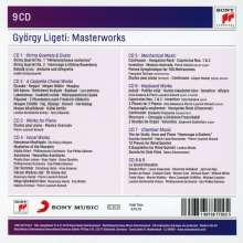 György Ligeti (1923-2006): György Ligeti Masterworks, 9 CDs