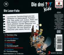 Die drei ??? Kids 72: Die Laser-Falle, CD