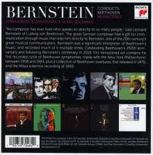 Ludwig van Beethoven (1770-1827): Bernstein conducts Beethoven (24 bit / 96 kHz-Remastering), 10 CDs