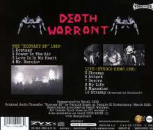 Death Warrant: Extasy, CD