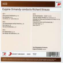 Richard Strauss (1864-1949): Eugene Ormandy conducts Richard Strauss, 4 CDs