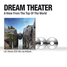 Dream Theater: A View From The Top Of The World (Limited Deluxe Artbook), 2 CDs und 1 Blu-ray Disc