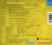 Johann Sebastian Bach (1685-1750): Kantaten BWV 78,96,100,122,127,130,180, 2 CDs