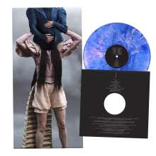 Jerskin Fendrix: Filmmusik: Poor Things (O.S.T.) (Limited Deluxe Edition) (Blue W/ Pink &amp; Dark Blue Marble Vinyl), LP