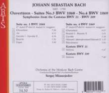 Johann Sebastian Bach (1685-1750): Orchestersuiten Nr.3 &amp; 4, CD
