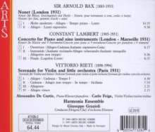 Vittorio Rieti (1898-1994): Serenata f.Violine &amp; Kammerorchester, CD