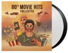 80's Movie Hits Collected (180g) (Limited Numbered Edition) (White &amp; Black Vinyl), 2 LPs