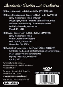 Svjatoslav Richter with Orchestra, DVD