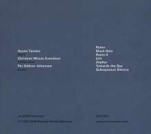 Ayumi Tanaka (geb. 1986): Subaqueous Silence, CD