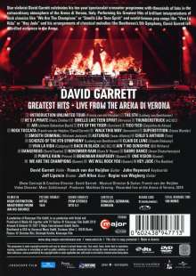 David Garrett (geb. 1980): Unlimited (Live From The Arena Di Verona), DVD