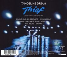 Tangerine Dream: Filmmusik: Thief (Remastered 2020), CD