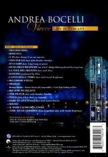 Andrea Bocelli: Vivere: Live In Tuscany, DVD