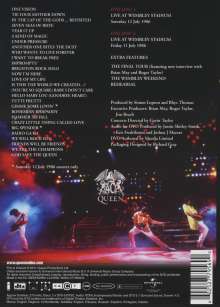 Queen: Live At Wembley (25th Anniversary), 2 DVDs