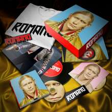 Romano: Jenseits von Köpenick (Limited Deluxe Box), 2 CDs, 1 Single 7" und 1 T-Shirt