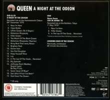 Queen: A Night At The Odeon Hammersmith 1975 (Limited Deluxe Edition), 1 CD und 1 DVD