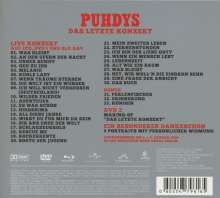 Puhdys: Das letzte Konzert (Limited Edition), 2 CDs, 2 DVDs und 1 Blu-ray Disc