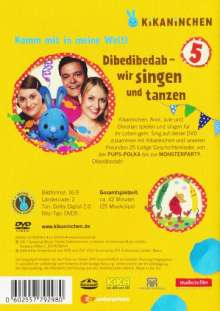 Kikaninchen DVD 5: Dibedibedab - Wir singen und tanzen, DVD