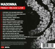 Madonna: Finally Enough Love, CD