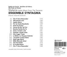 Stylems - Italian Music from the Trecento, CD