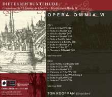 Dieterich Buxtehude (1637-1707): Opera Omnia VI (Cembalowerke 2), 2 CDs