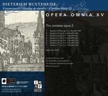 Dieterich Buxtehude (1637-1707): Opera Omnia XV (Kammermusik 3), CD