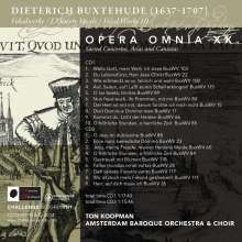 Dieterich Buxtehude (1637-1707): Opera Omnia XX (Vokalwerke 10), 2 CDs